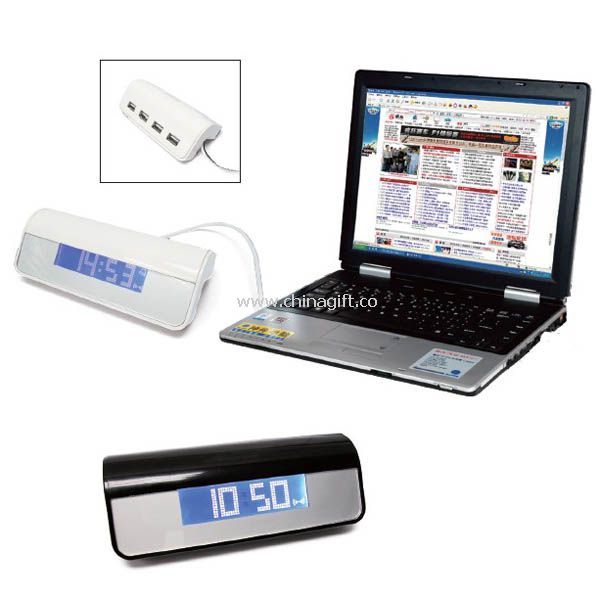 USB HUB WITH CLOCK