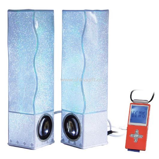 Speaker With Disco Light