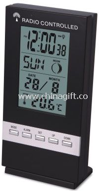 DIGITAL LCD CLOCK WITH RADIO CONTROLLED