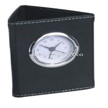 foldable leather clock with penholder China