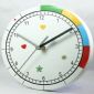 Metal wall clock small pictures