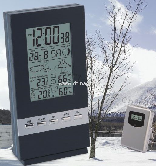 433MHZ WIRELESS WEATHER STATION WITH THERMO-HYGROM