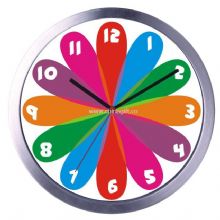 Metal colorful wall clock China