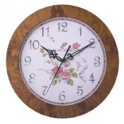 Metal art wall clock