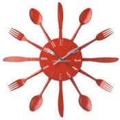 Metal Kitchenware Wall clock