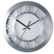 Metal wall clock