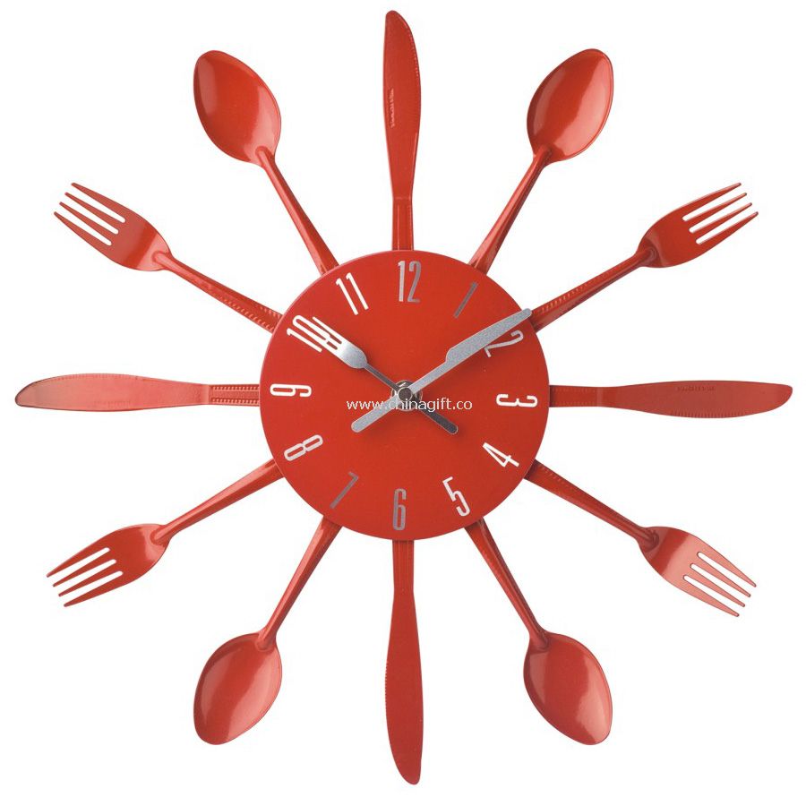 Metal Kitchenware Wall clock
