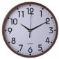 Leather Quartz wall clock small pictures