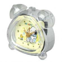 Plastic twin bell table clock China