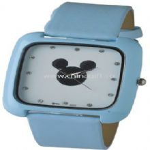 Alloy case & mineral glass lens Leather Watches China