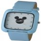 Alloy case & mineral glass lens Leather Watches small pictures