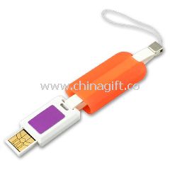 Mini USB Flash Drive with Lanyard