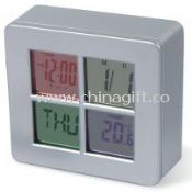 ROTAIING Change color LCD CLOCK