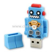 Plastic Robot shape USB Flash Drive China