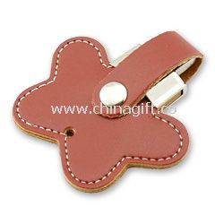 Leather Flower shape USB Flash Drive