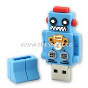 Plastic Robot shape USB Flash Drive