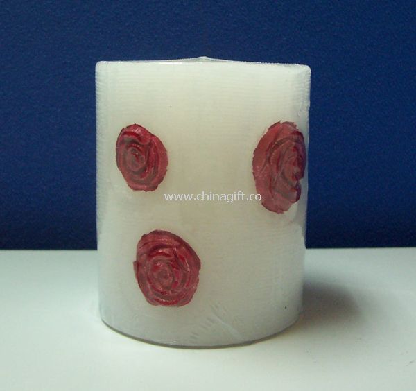 Column Craving Smaill Rose Candle