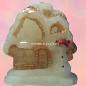 Christmas House Candle