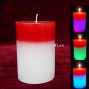 Column Shape Two Colors Candle medium picture