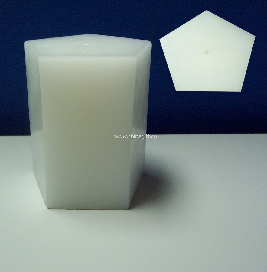 Pentagon Shape Candle