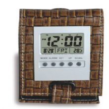 LCD Leather clock China