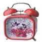 square metal twin-bell alarm clock small pictures