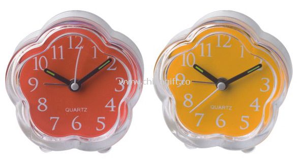 Star shape Plastic twin-bell alarm clock