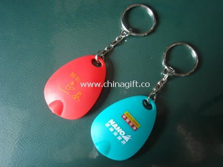 Keyring Plastic Light Keychain