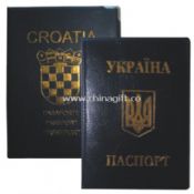 pu&pvc passport holder With Logo