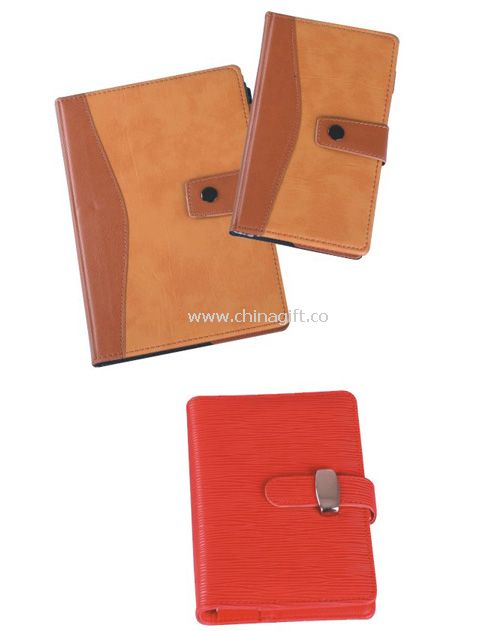 pu cover notebook