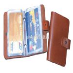 Leather credit card holder small picture
