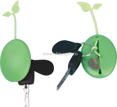key holder with coin bank