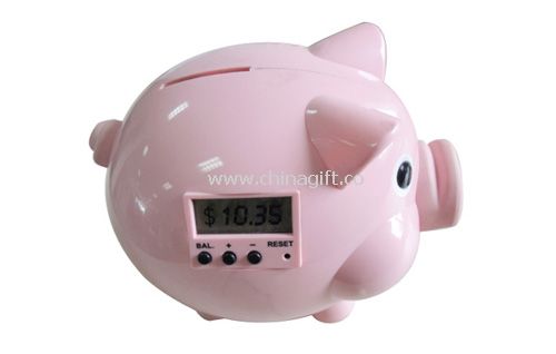 Digital piggy saving box