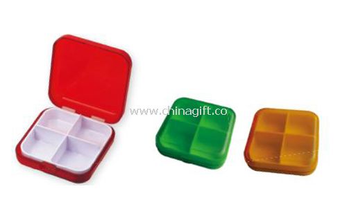 Portable Compartment Medicine Drug Pill Box Case