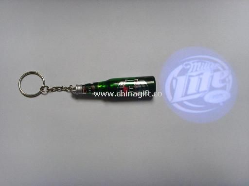 Bottle shape Keychain Projector