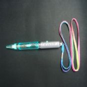 Falshing Pen with rope