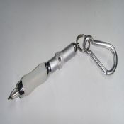 Flashing pen with Carabiner