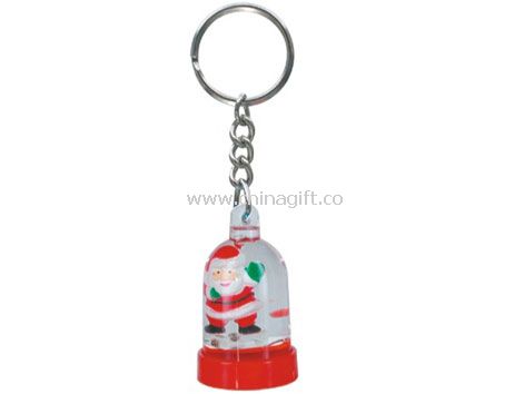 Acrylic Liquid Bell Keychain
