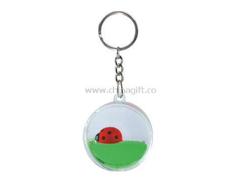 Acrylic Liquid Keychain