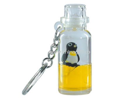 Liquid Bottle Keychain