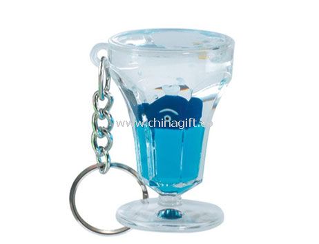 Liquid Cup Keychain