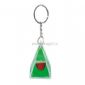 Acrylic Liquid Pyramid Keychain small pictures