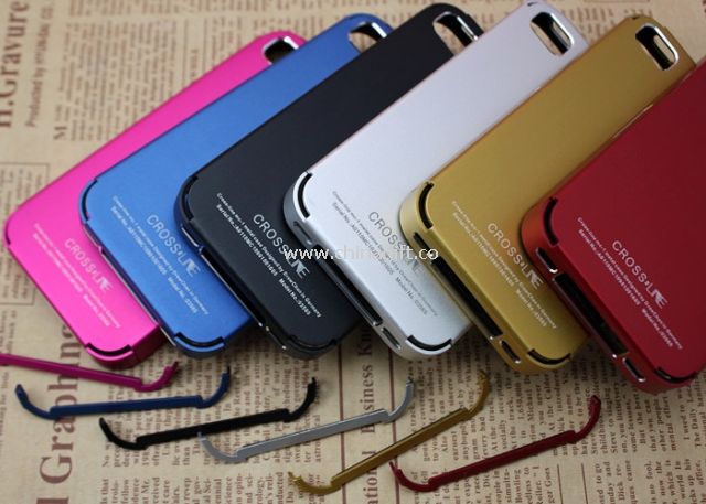 Aluminum Crossline Phone Case For Apple Iphone 4G