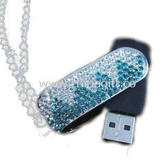 Diamond Swivel USB Flash Drive