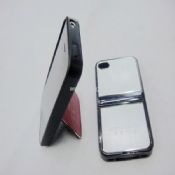 hard case cover metal case with satnd for apple iphone4/4S