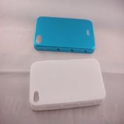 Metal & Silicon Double Protective Cover For Apple Iphone4