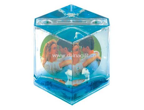 Liquid Photo Frame Cube