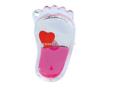 Liquid shoe shape Magnet