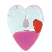 Liquid heart shape Magnet medium picture