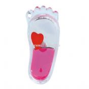 Liquid shoe shape Magnet medium picture